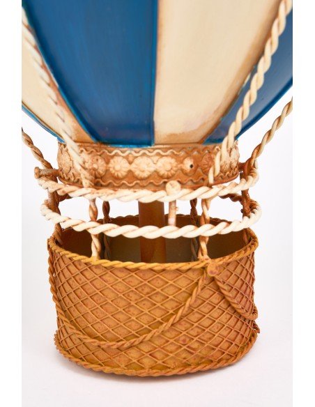  Globo de metal dorado 