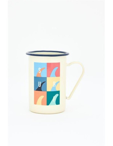 Mug de metal surf 