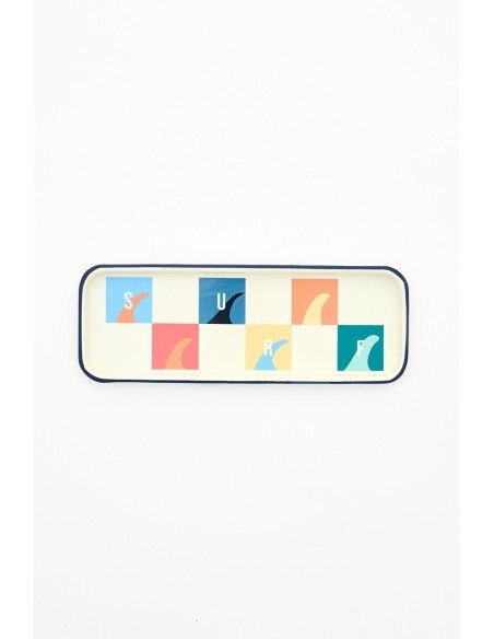 Bandeja de metal surf 