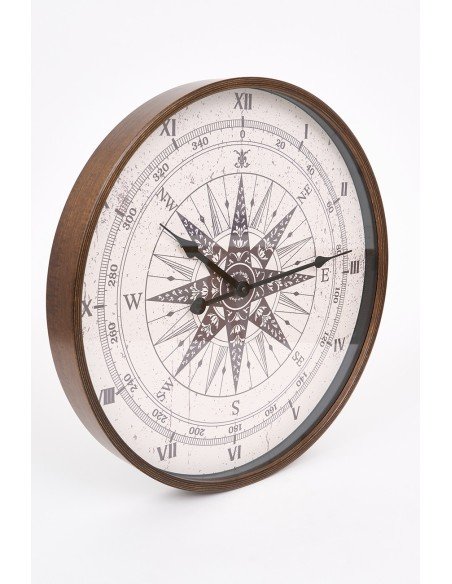  Reloj marítimo rosa de los vientos 