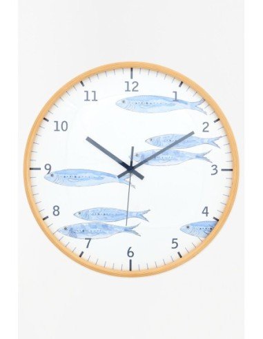 Reloj redondo navy 