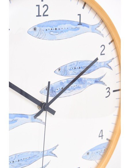  Reloj marino figura de peces 