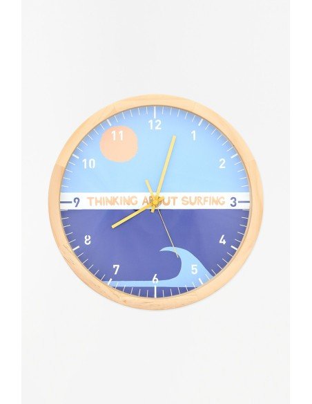 Reloj marino de madera 
