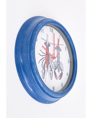  Reloj azulino 