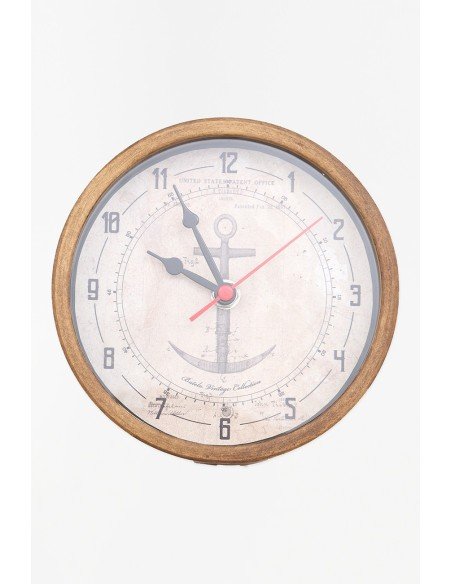 Reloj blanco para muebles 
