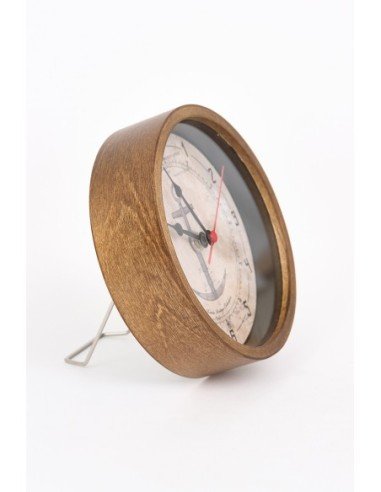  Reloj de mesa de madera 