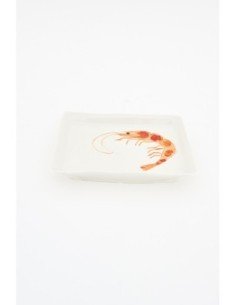 Plato de cerámica gamba  2