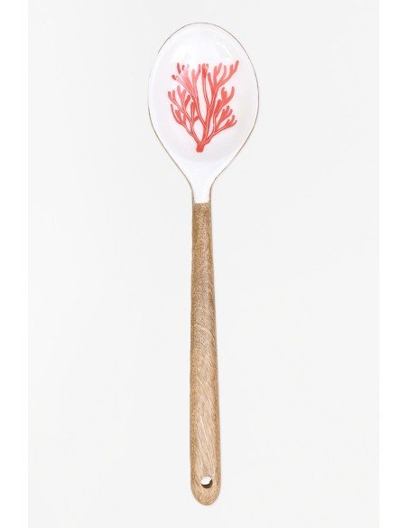  Cuchara coral rojo 