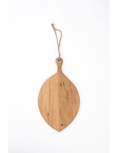 Tabla de pez redondo de madera 