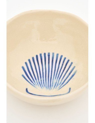  Bol de caracola azul 