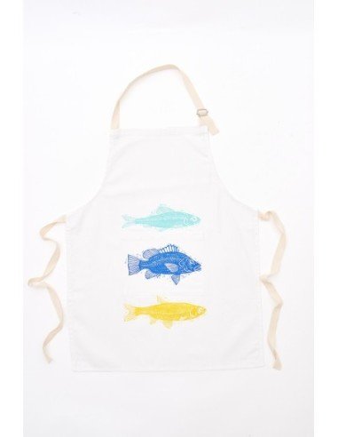 Delantal diseño peces 