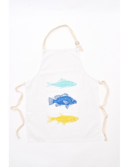 Delantal diseño peces 