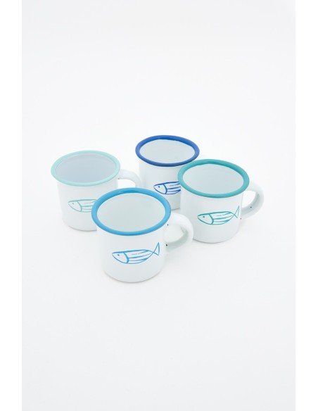  Tazas náuticas de metal 