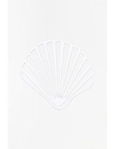 Salvamantel blanco de aluminio 