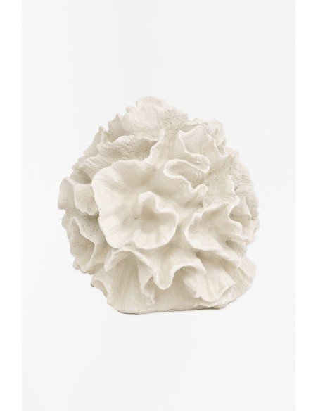 Coral blanco de resina 