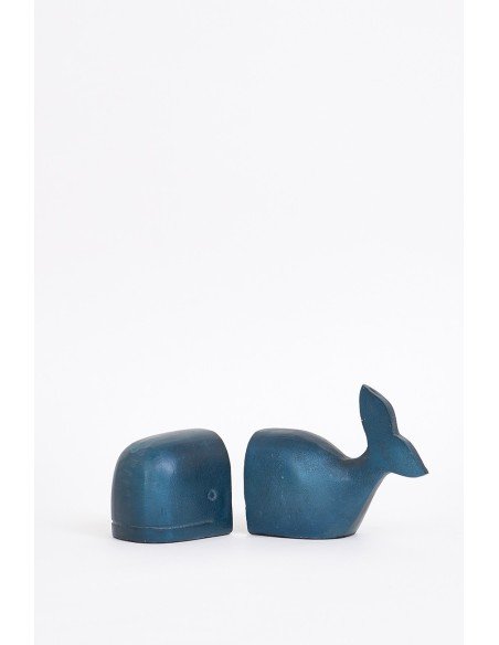  Sujeta libros navy ballena 