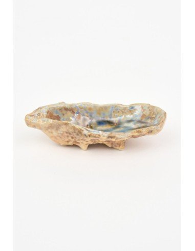  Cuenco de ostra beige 