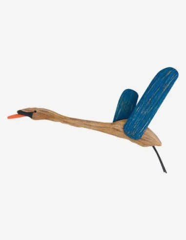 pajaro de madera pared 