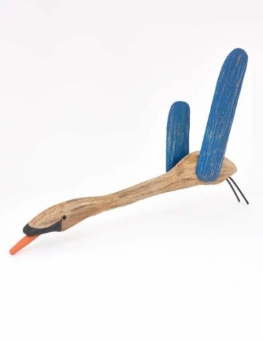  pajaro de madera pared