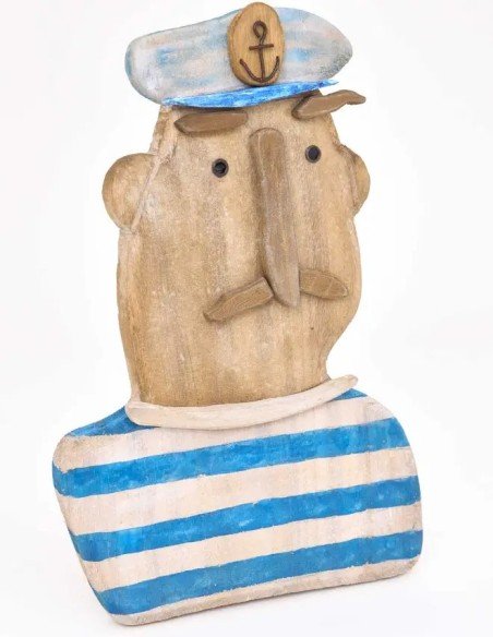  capitan madera pared 