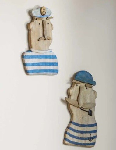  capitan madera pared 