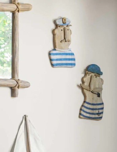  capitan madera pared