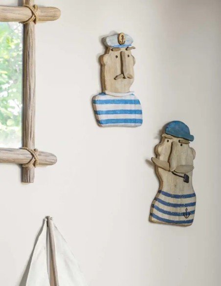  capitan madera pared