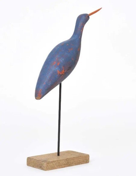  Figura de ave marina madera 