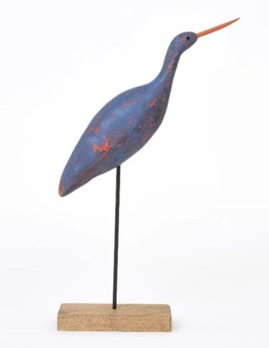  Figura de ave marina madera 