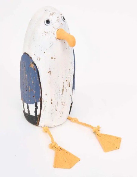 gaviota madera decorativa 