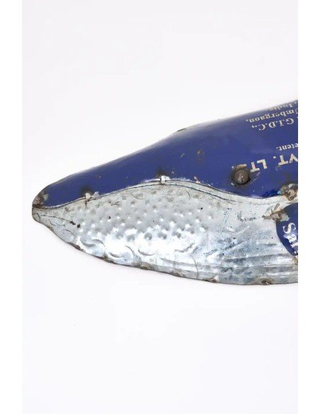  ballena en metal reciclado 