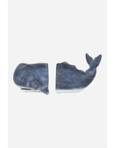 Sujeta libros ballena 