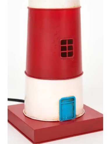  faro rojo azul y blanco electrico 