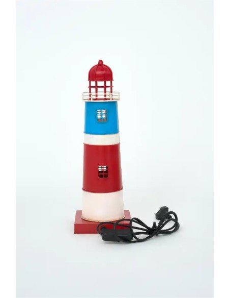  faro rojo azul y blanco electrico 