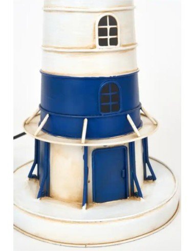  faro blanco y azul electrico 