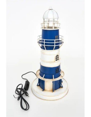  faro blanco y azul electrico 