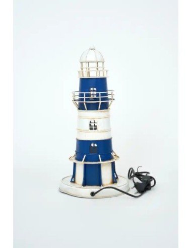  faro blanco y azul electrico