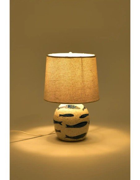  Lampara ceramica pequeña 