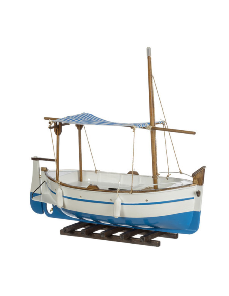 Maqueta artesanal barca  Llaud Mallorquín
