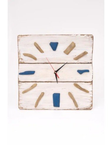 Reloj de madera costero 