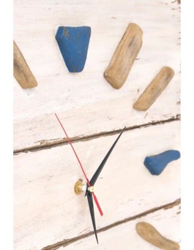  Reloj de madera costero 