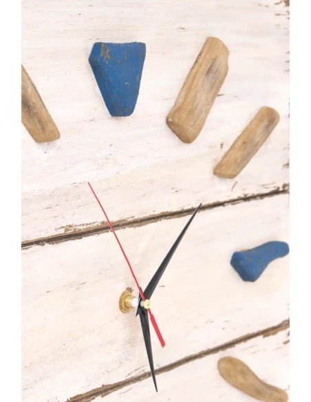  Reloj de madera costero 
