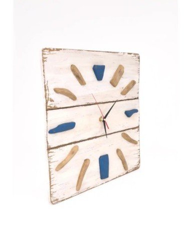  Reloj de madera costero