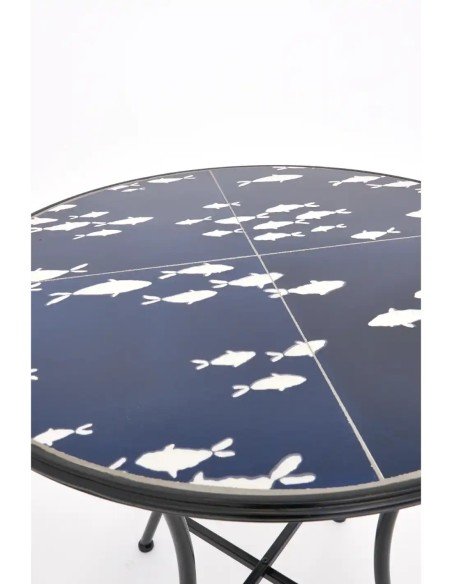  mesa ceramica banco de peces