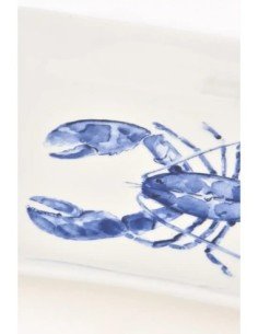 plato porcelana langosta  2
