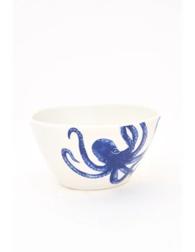  bol porcelana pulpo 