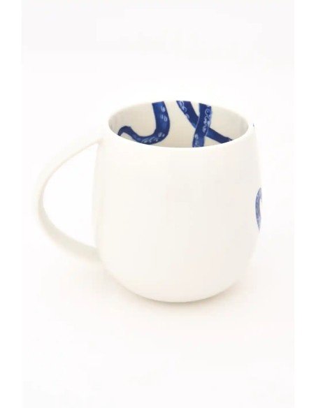  taza porcelana pulpo 
