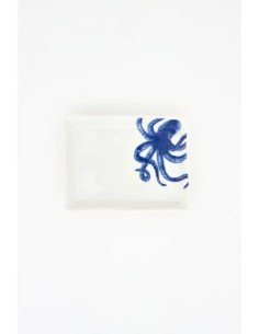 plato pulpo porcelana 