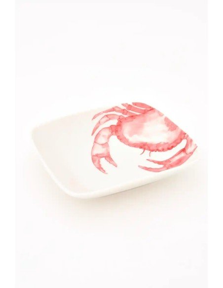 set de platos aperitivo porcelana 