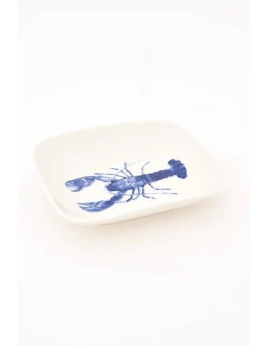  set de platos aperitivo porcelana